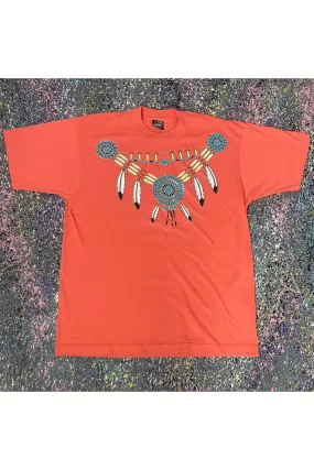 Vintage Single Stitch Native Western Tee- L