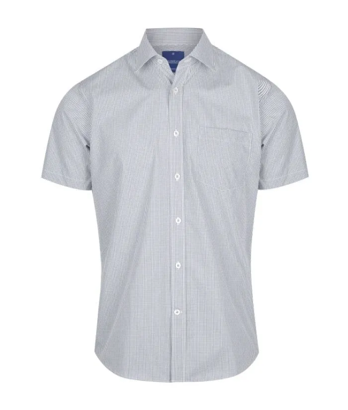 Westgarth Mens Gingham Short Sleeve Shirt