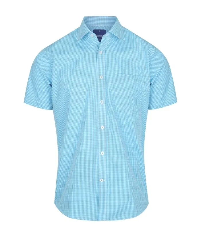 Westgarth Mens Gingham Short Sleeve Shirt