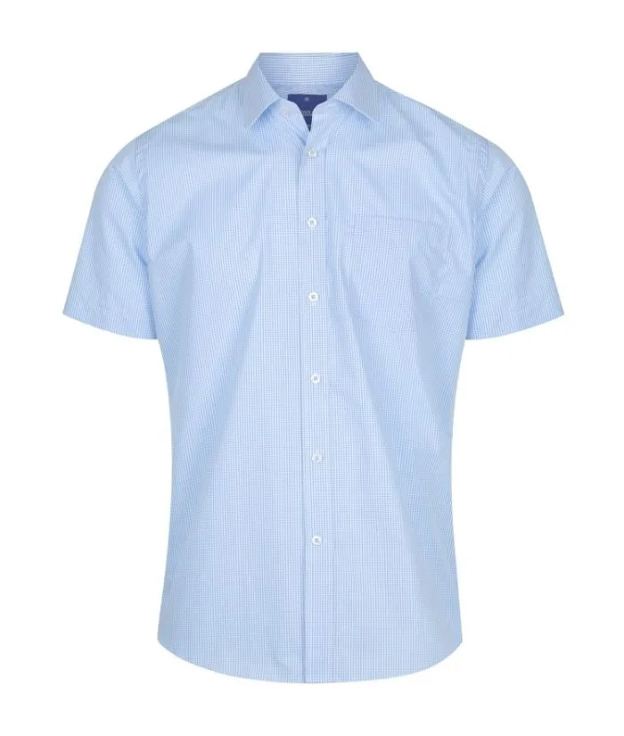 Westgarth Mens Gingham Short Sleeve Shirt