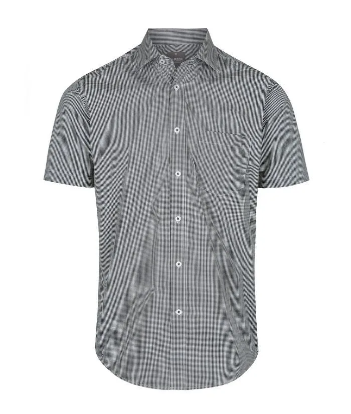 Westgarth Mens Gingham Short Sleeve Shirt