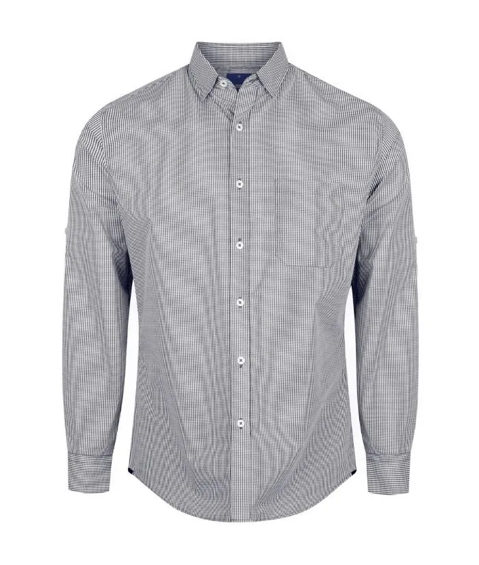 Westgarth Slim Fit Gingham Mens L/S Shirt