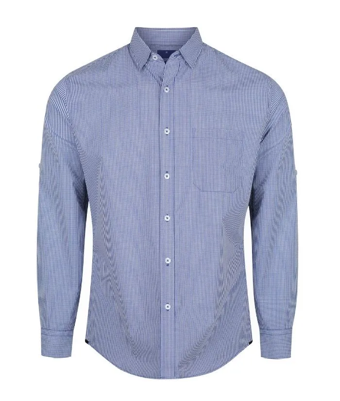 Westgarth Slim Fit Gingham Mens L/S Shirt