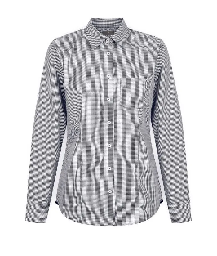 Westgarth Slim Fit Gingham Womens L/S Shirt