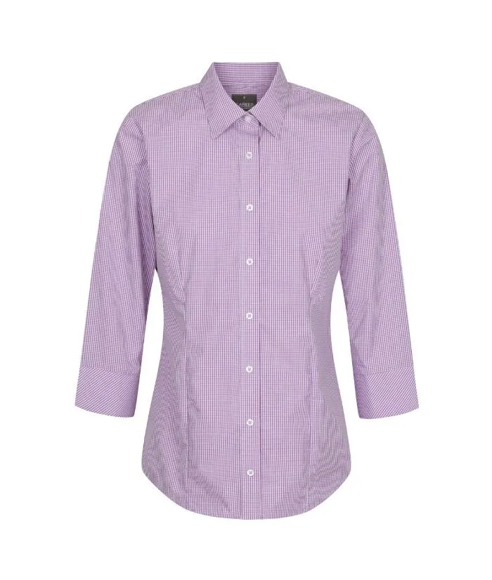 Westgarth Womens Gingham 3/4 Sleeve Shirt