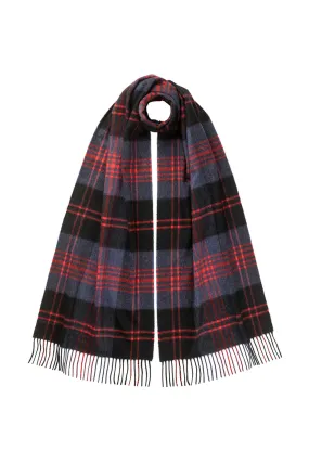 Wide Angus Tartan Cashmere Scarf