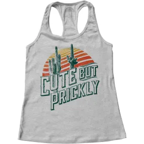 Women's Cute But Prickly Racerback Tank Top