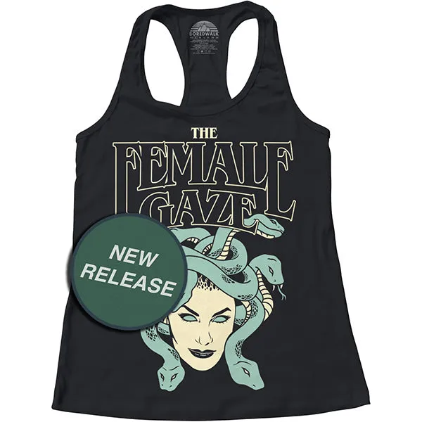 Women's The Female Gaze Medusa Racerback Tank Top