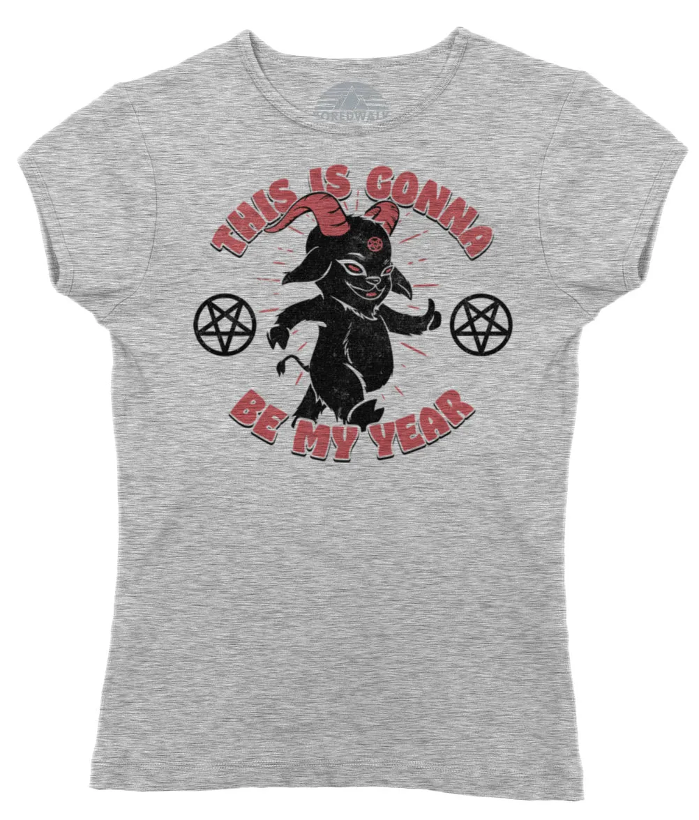 Women's This is Gonna Be My Year Devil T-Shirt