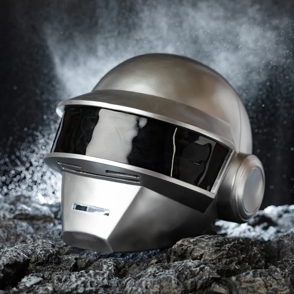 Xcoser Daft Punk Thomas Bangalter Vollkopf Helm Cosplay Silber Replik Requisiten Halloween Party