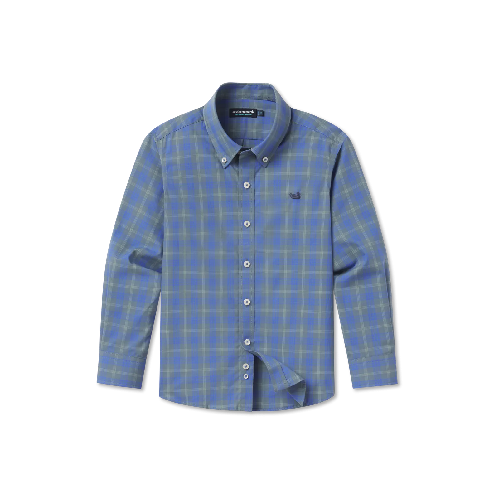 Youth Middleton Windowpane Dress Shirt