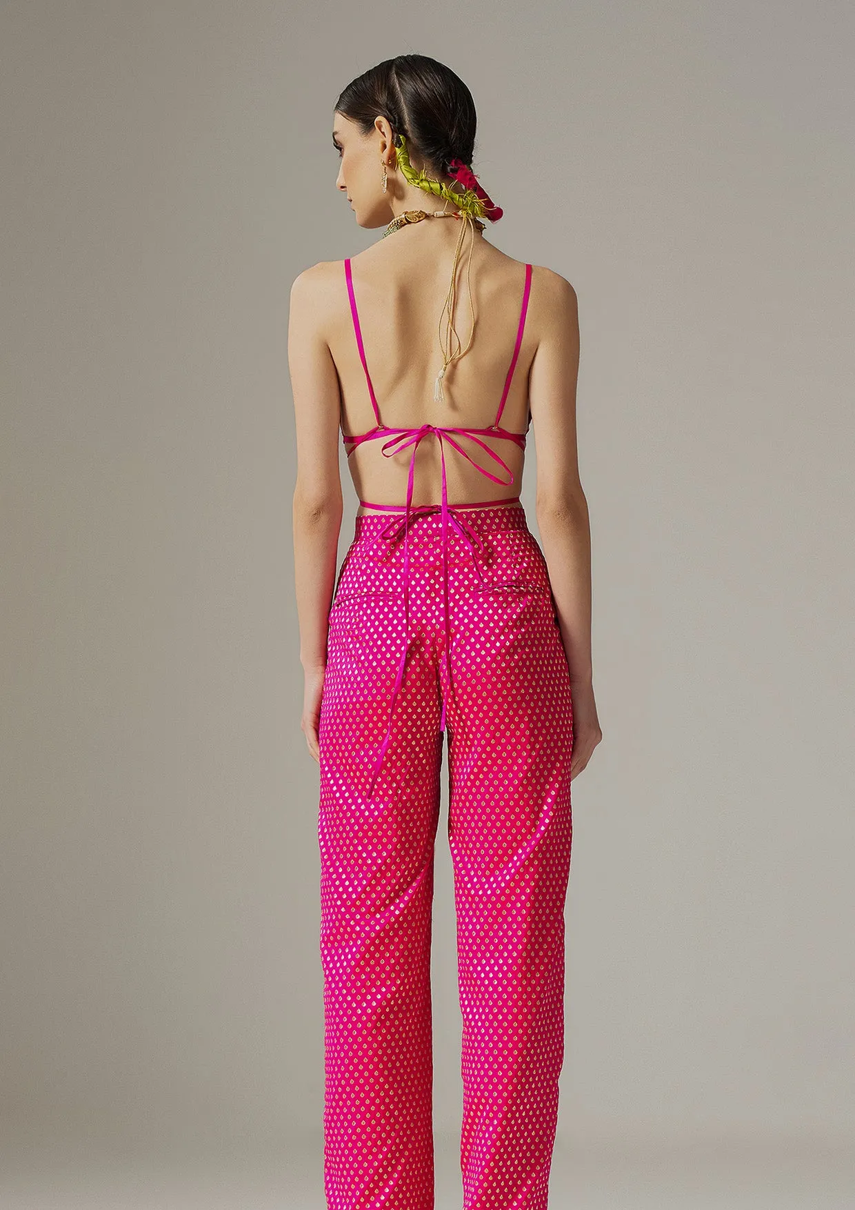 Zari Straight-Fit Trousers